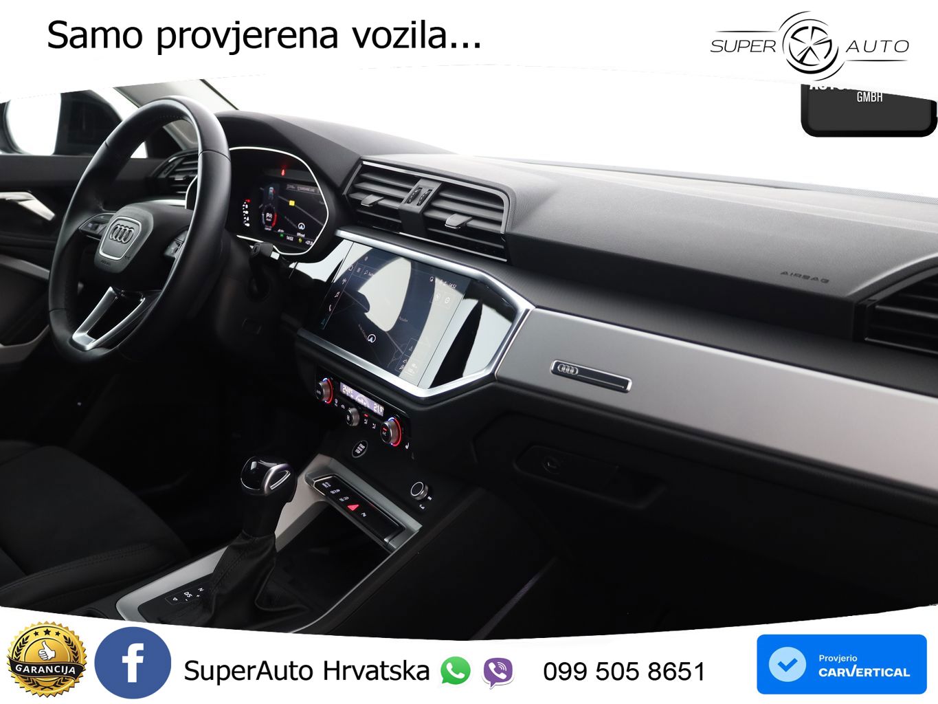 Audi Q3 Sportback 35 TDI (150 KS) S tronic S line LED+GR SJED+ACC