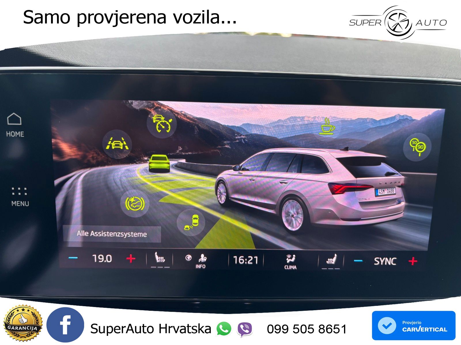 Škoda Octavia Combi 1.5 TSI (150 KS) DSG LED+GR SJED+ACC