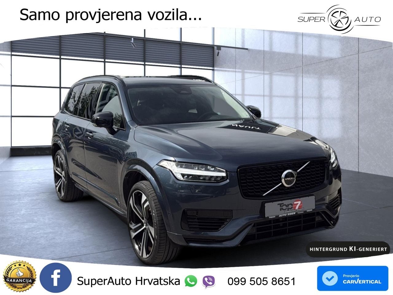 Volvo XC90 2.0 T8 AWD Automatic LED+GR SJED+ACC