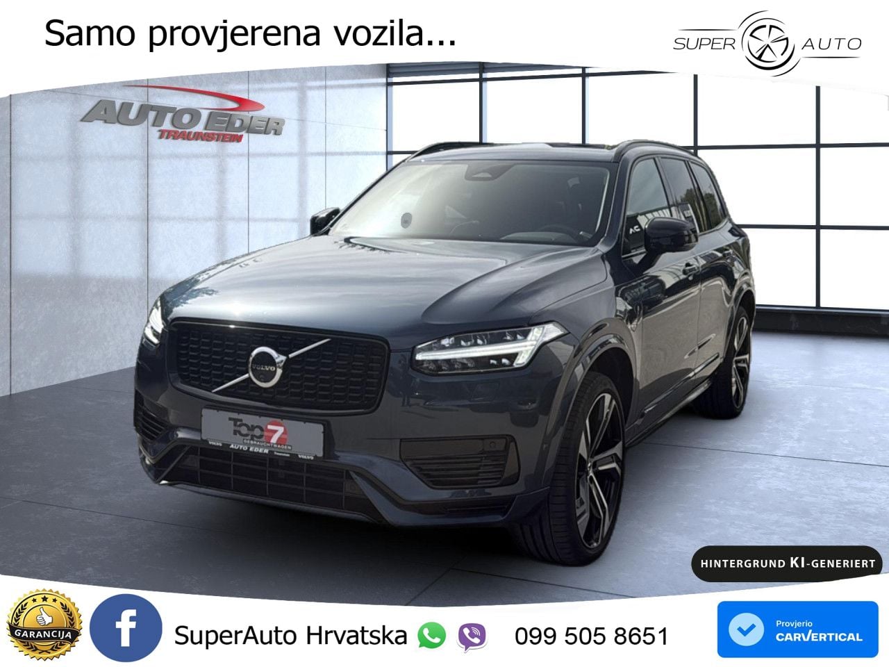 Volvo XC90 2.0 T8 AWD Automatic LED+GR SJED+ACC
