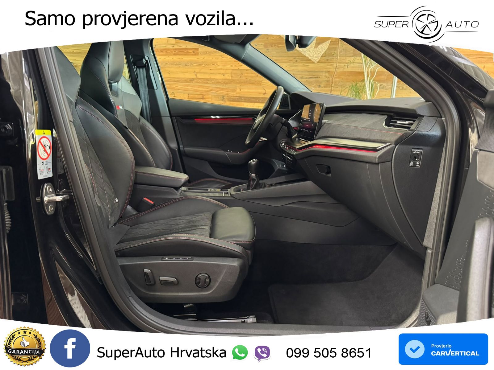 Škoda Octavia Combi RS 2.0 TSI (245 KS) LED+GR SJED+ACC