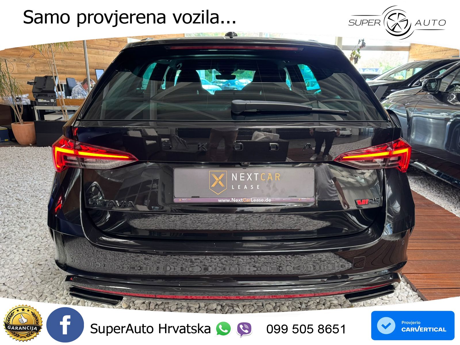 Škoda Octavia Combi RS 2.0 TSI (245 KS) LED+GR SJED+ACC