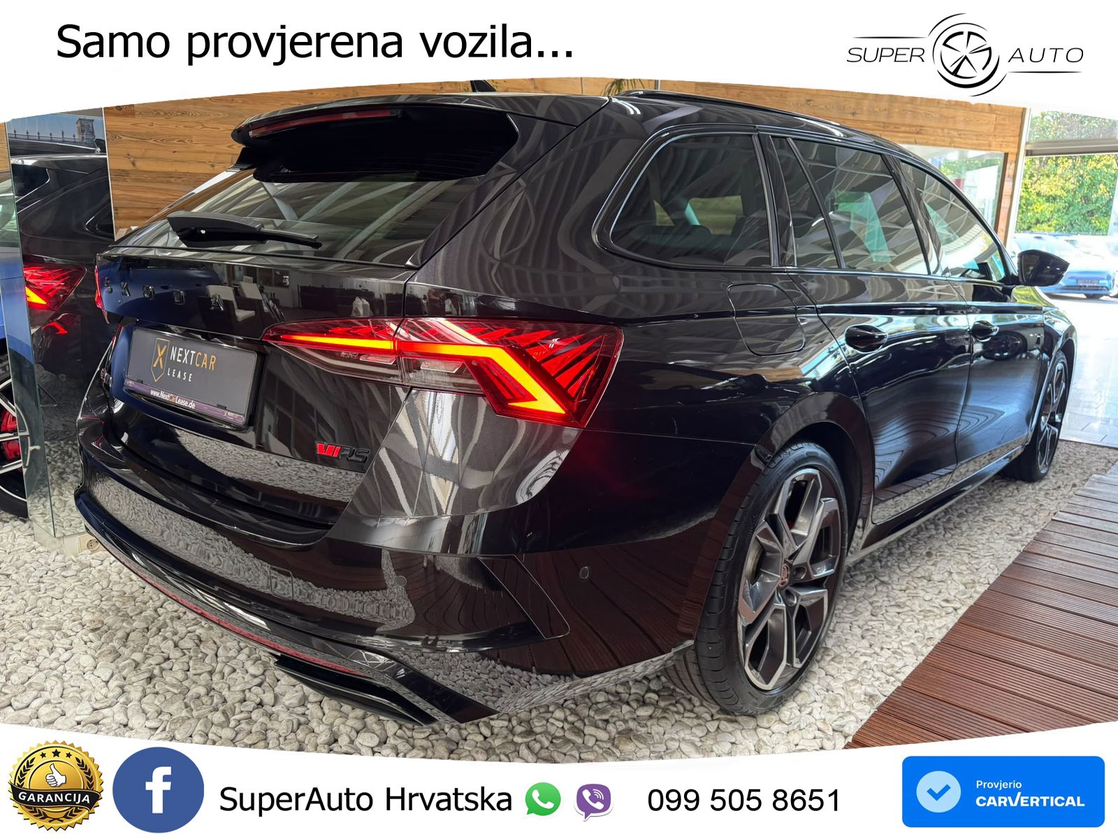 Škoda Octavia Combi RS 2.0 TSI (245 KS) LED+GR SJED+ACC
