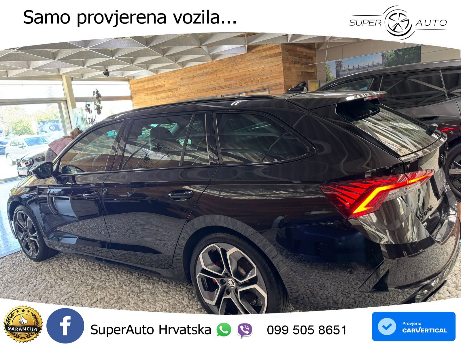 Škoda Octavia Combi RS 2.0 TSI (245 KS) LED+GR SJED+ACC