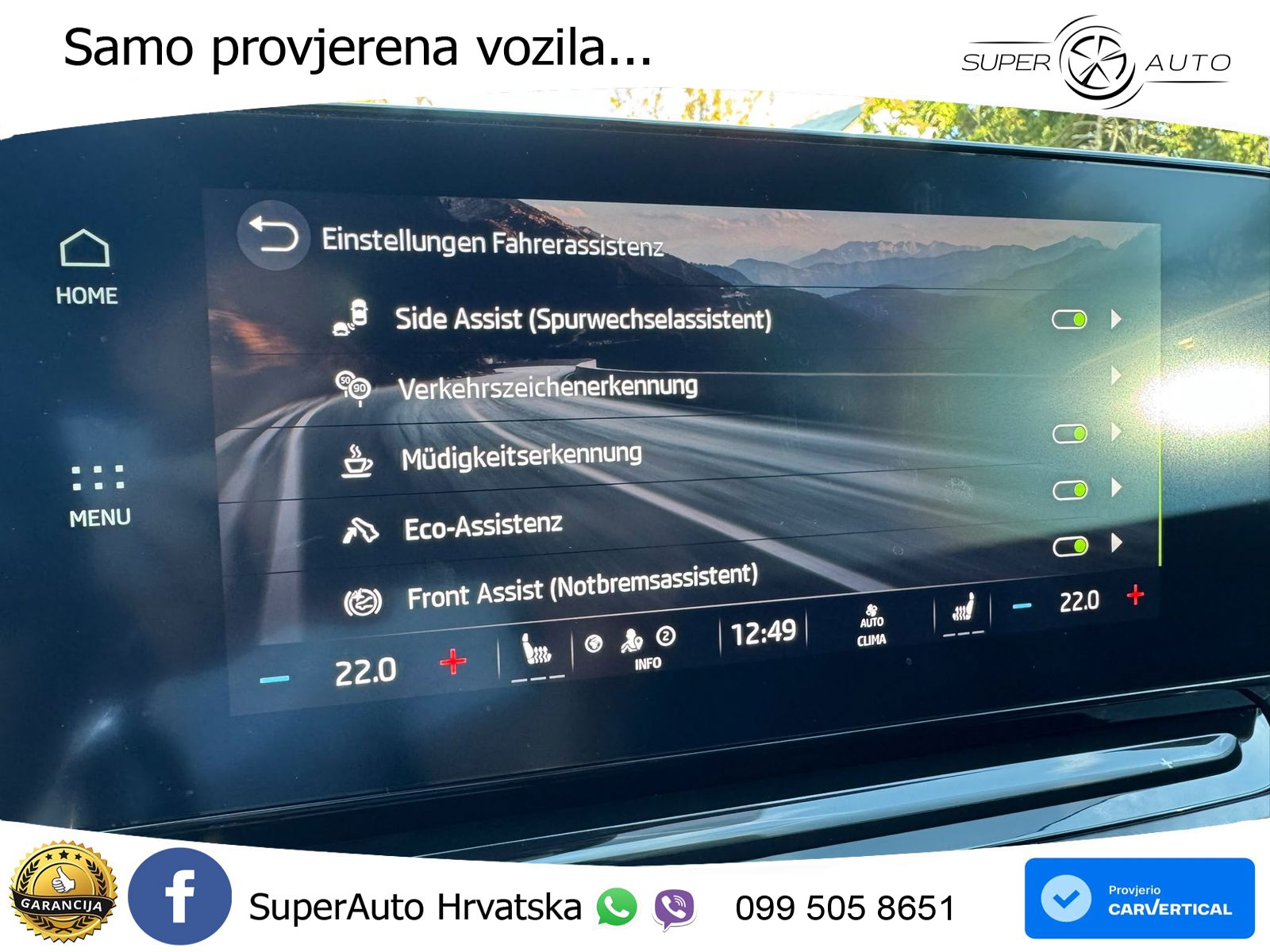 Škoda Octavia Combi RS 2.0 TSI (245 KS) LED+GR SJED+ACC