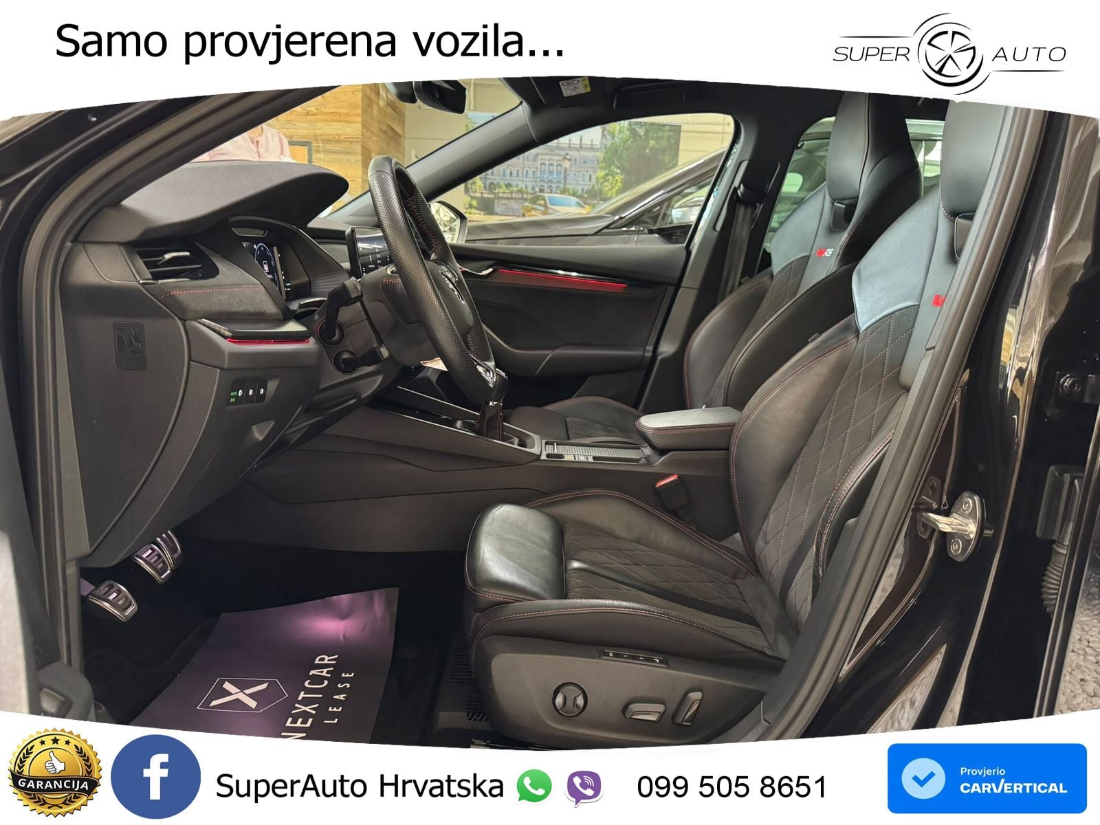Škoda Octavia Combi RS 2.0 TSI (245 KS) LED+GR SJED+ACC