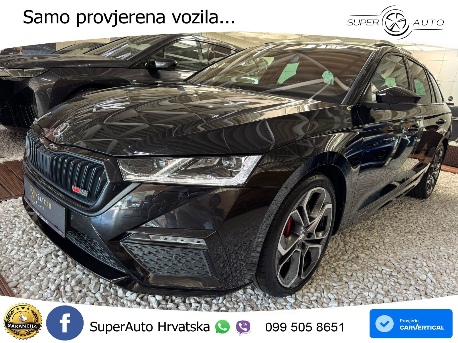 Škoda Octavia Combi RS 2.0 TSI (245 KS) LED+GR SJED+ACC