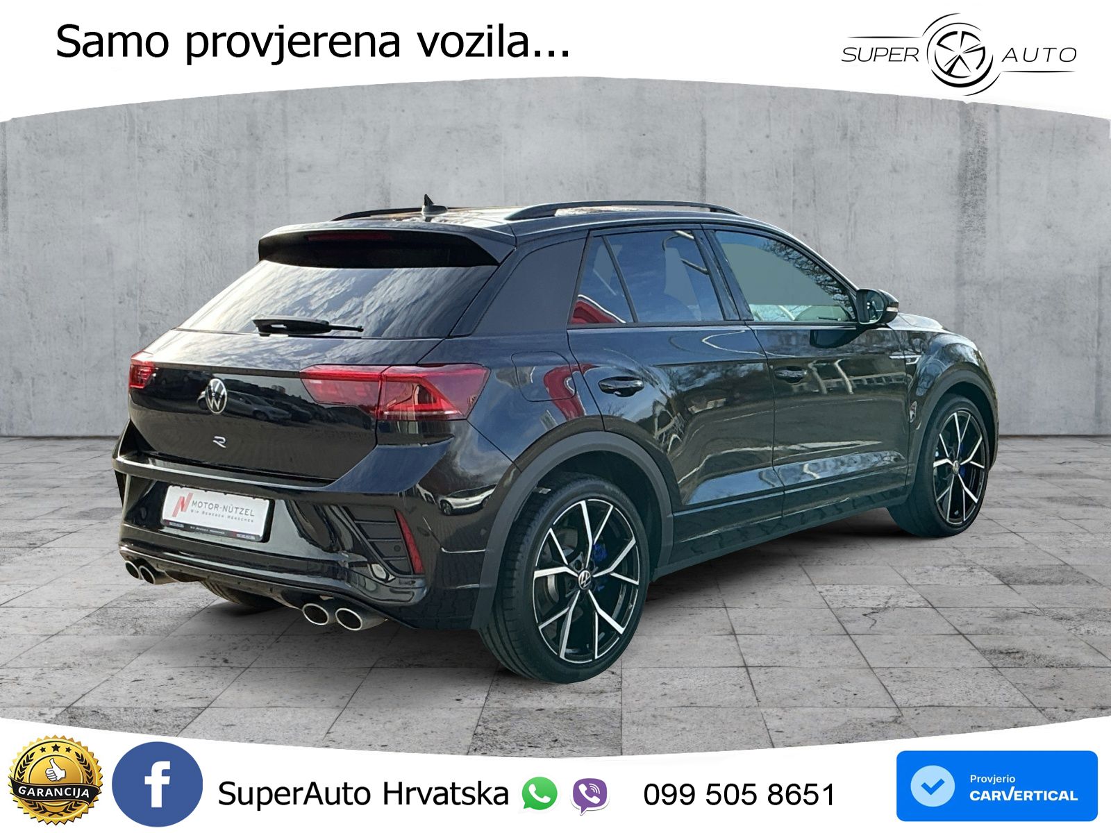 Volkswagen T-Roc R 2.0 TSI (300 KS) OPF 4M DSG MATRIX+GR SJED+KAM
