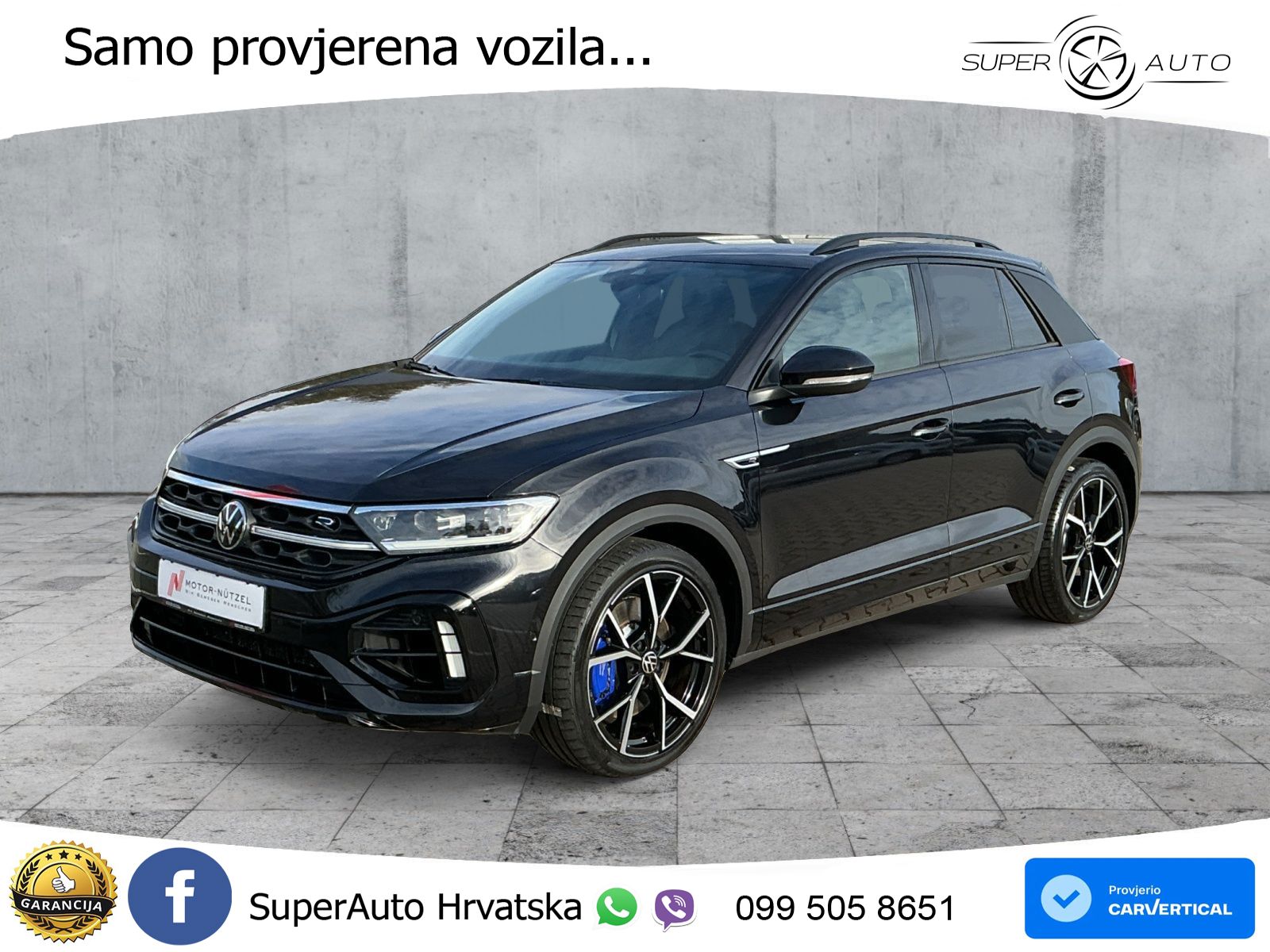 Volkswagen T-Roc R 2.0 TSI (300 KS) OPF 4M DSG MATRIX+GR SJED+KAM