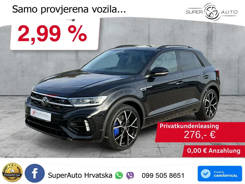 Volkswagen T-Roc R 2.0 TSI (300 KS) OPF 4M DSG MATRIX+GR SJED+KAM