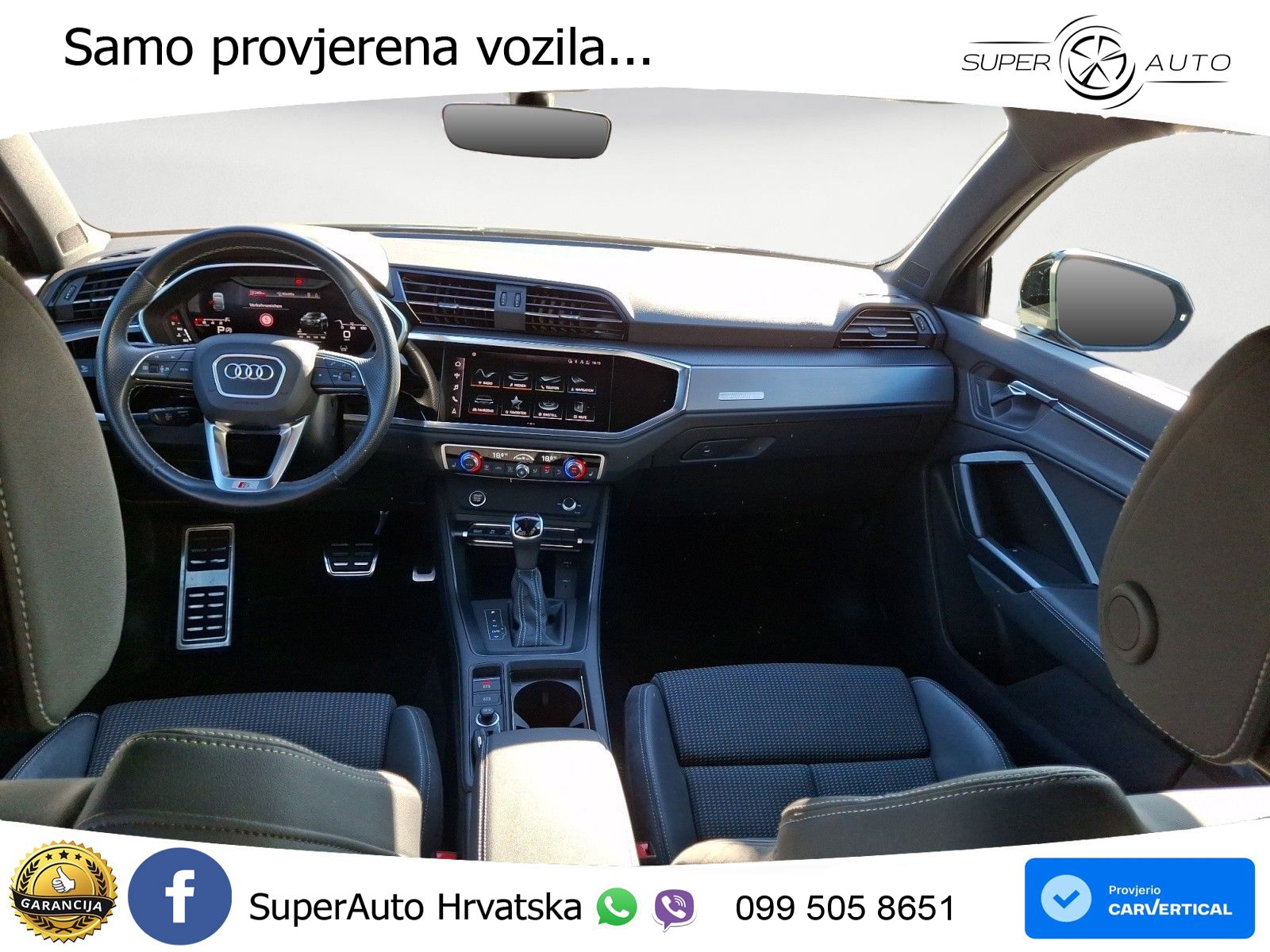Audi Q3 II Sportback 40 TFSI (190 KS) quattro S tronic S line LED+GR SJED+ACC