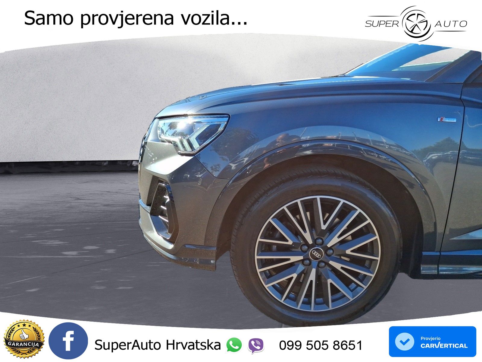 Audi Q3 II Sportback 40 TFSI (190 KS) quattro S tronic S line LED+GR SJED+ACC