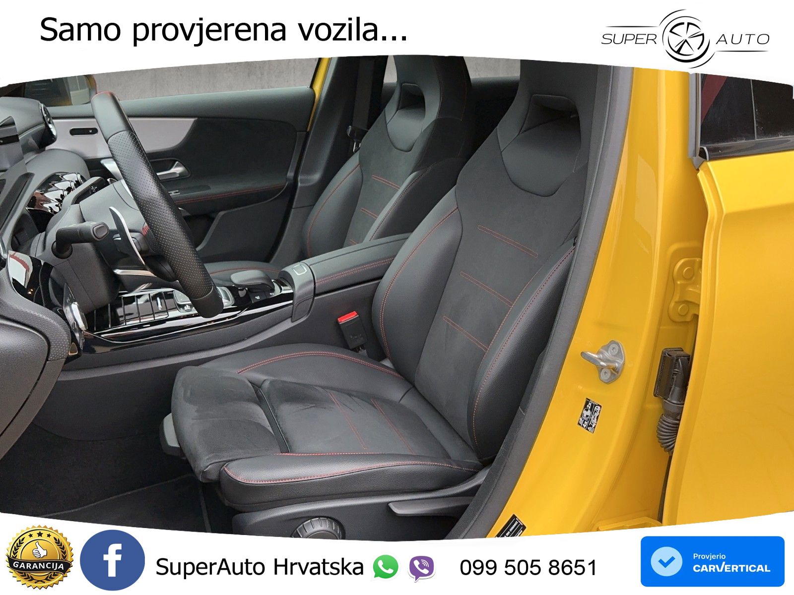 Mercedes-Benz AMG A 45 S 4MATIC+ AMG SPEEDSHIFT DCT 8G LED+GR SJED+ACC