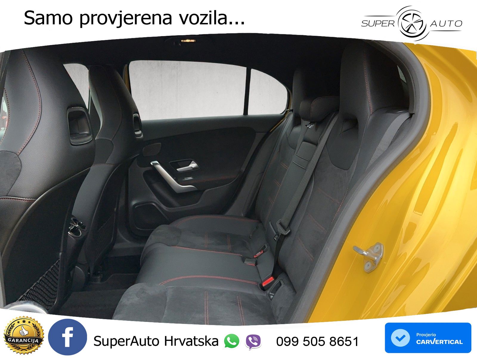 Mercedes-Benz AMG A 45 S 4MATIC+ AMG SPEEDSHIFT DCT 8G LED+GR SJED+ACC