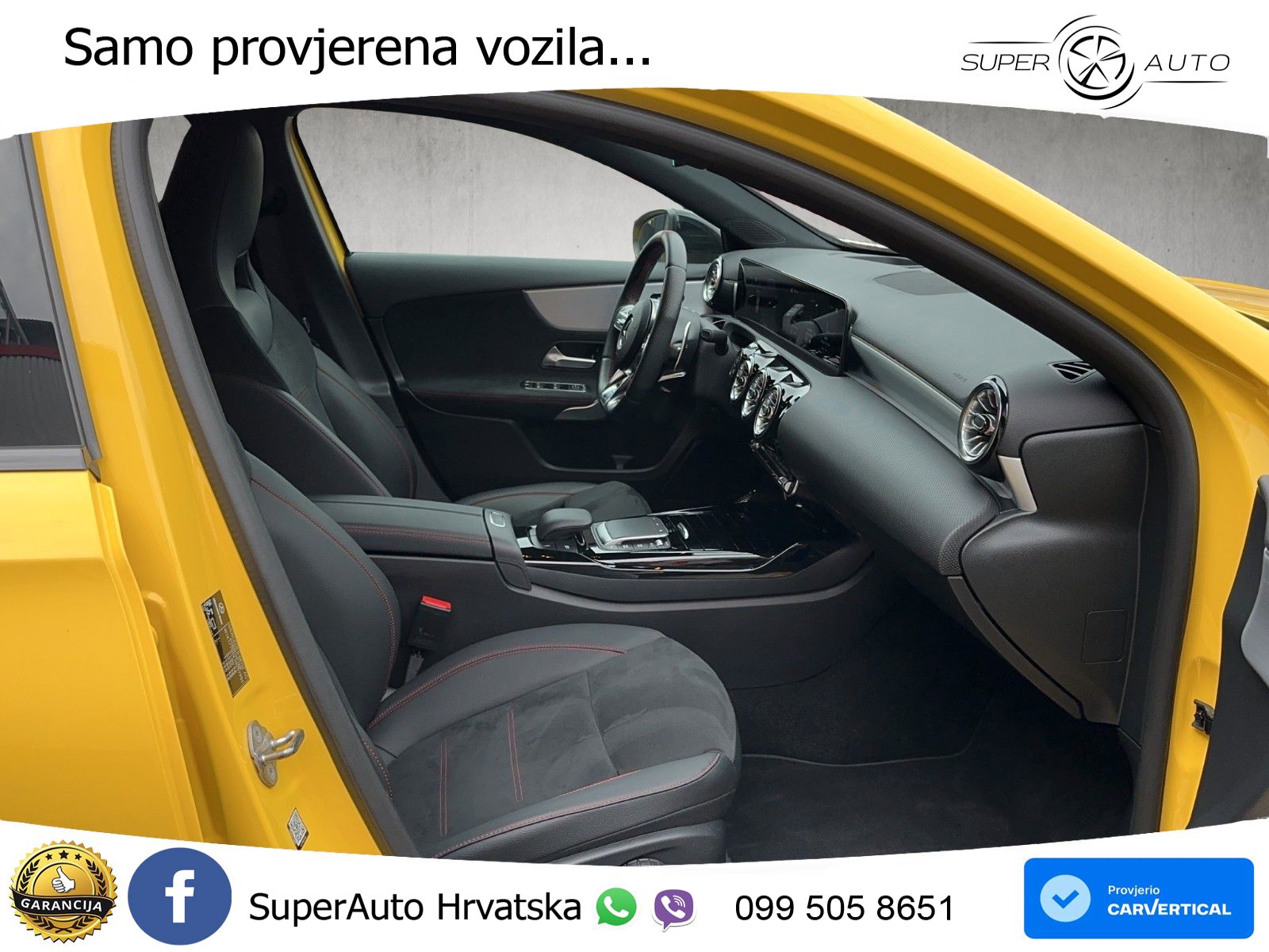 Mercedes-Benz AMG A 45 S 4MATIC+ AMG SPEEDSHIFT DCT 8G LED+GR SJED+ACC