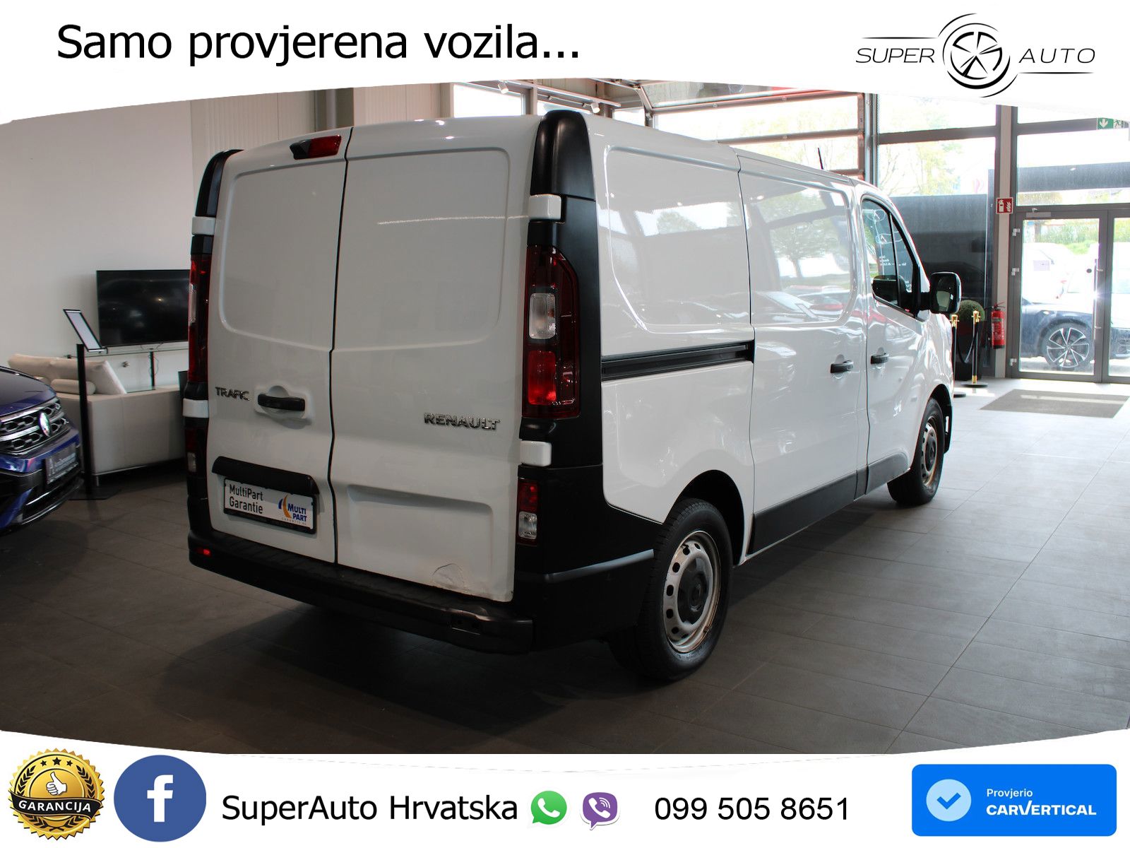 Renault Trafic 2.0 dCi Kasten L1H1 LED*NAVI*CAMP*PDC* 131 KS