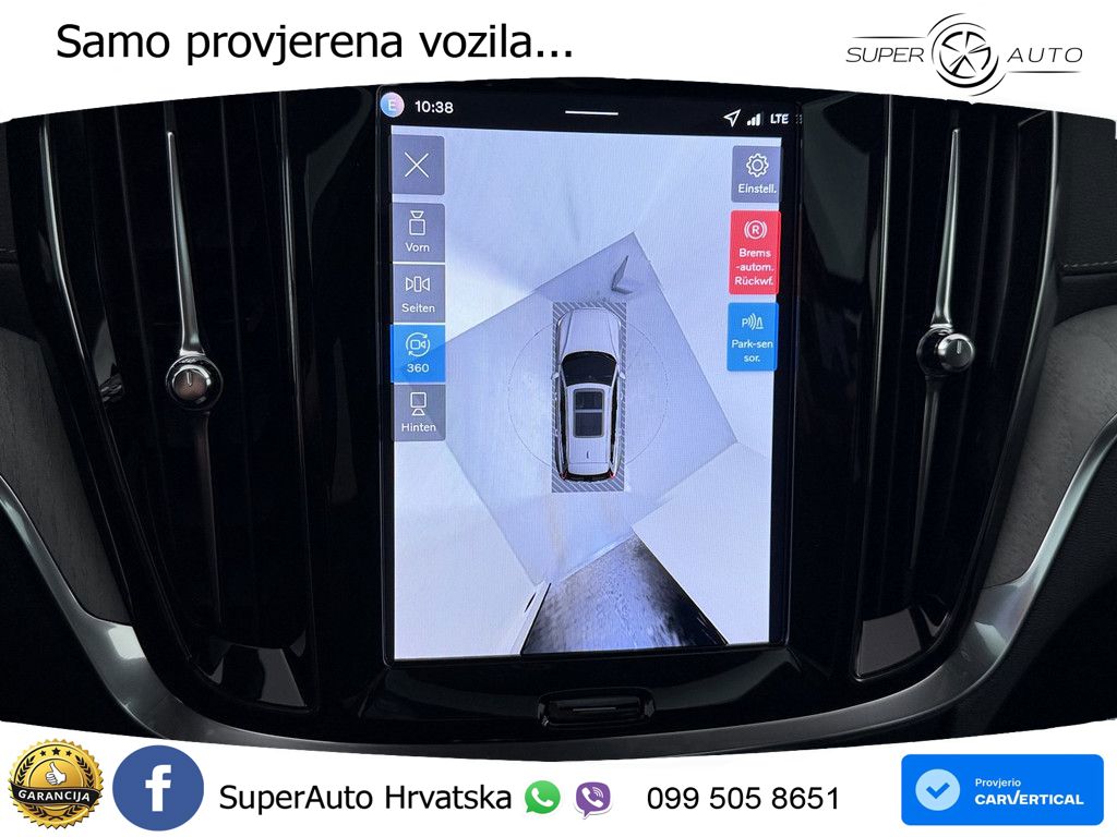 Volvo V60 2.0 B4 Benzin DCT ACC+HEAD+4xGR SJED+360+PANO