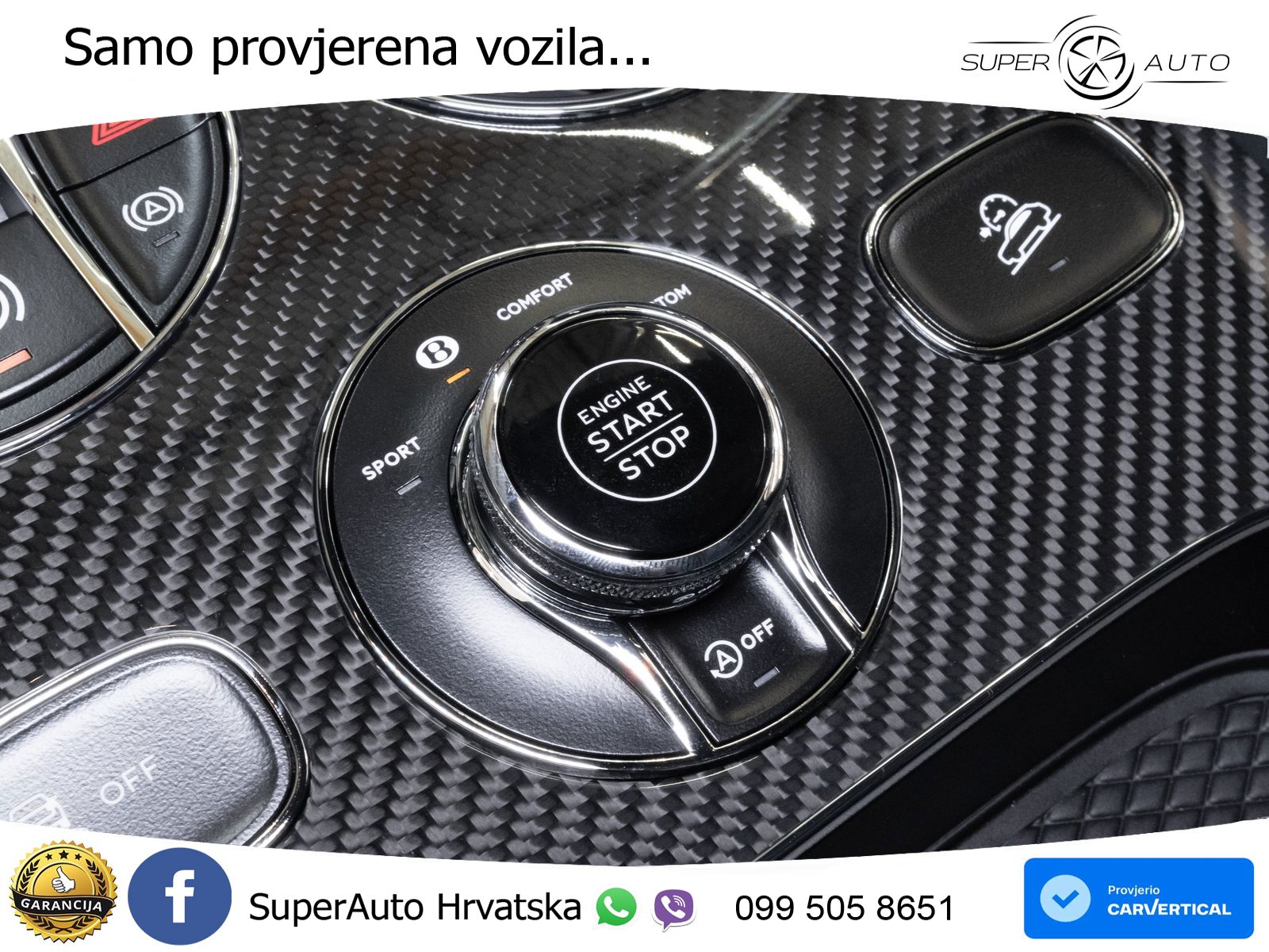 Bentley Bentayga Speed 4.0 V8 (650 KS) AWD Automatic ZRAČNI+ACC+GR SJED+KAM+PANO