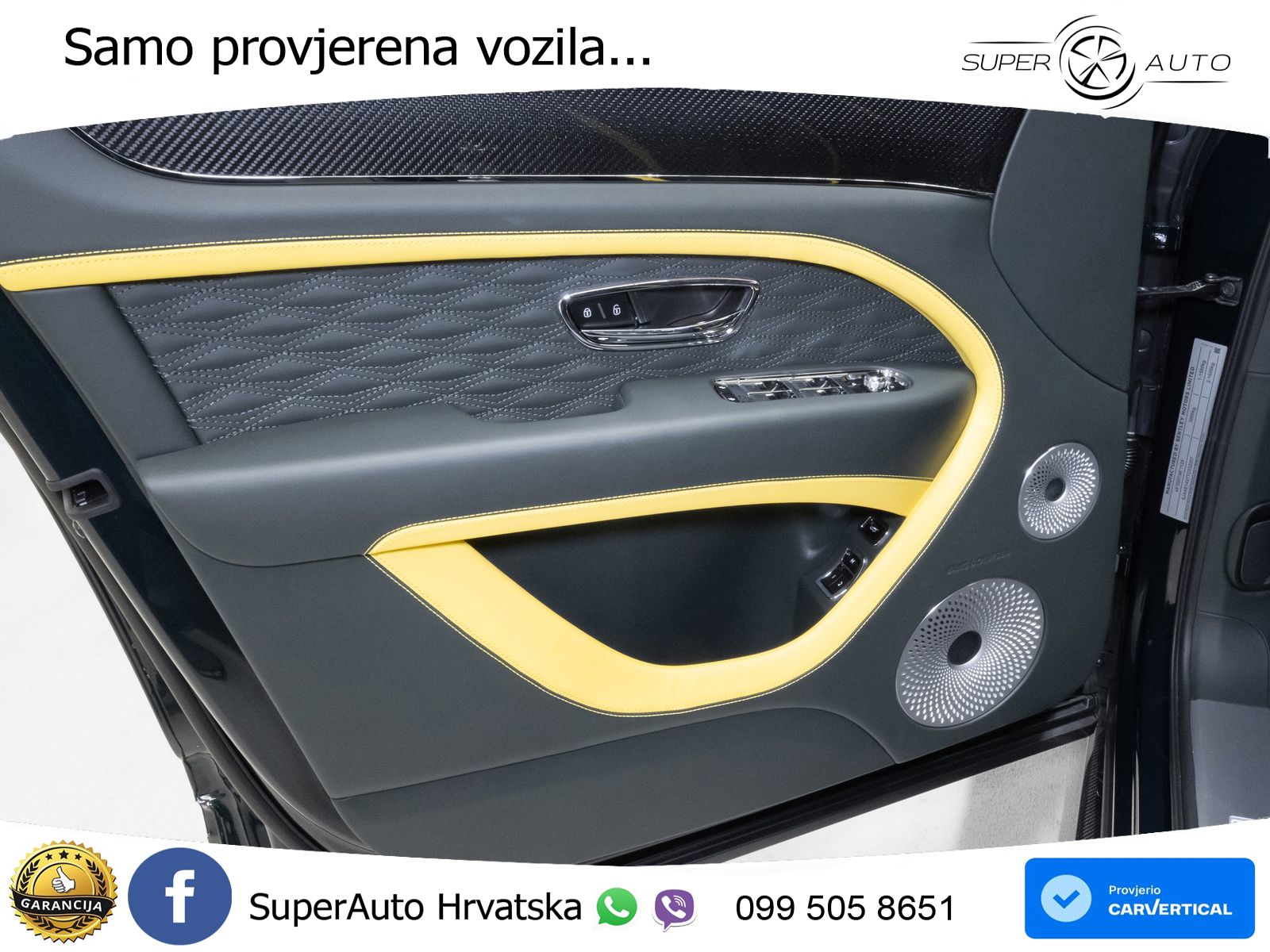 Bentley Bentayga Speed 4.0 V8 (650 KS) AWD Automatic ZRAČNI+ACC+GR SJED+KAM+PANO