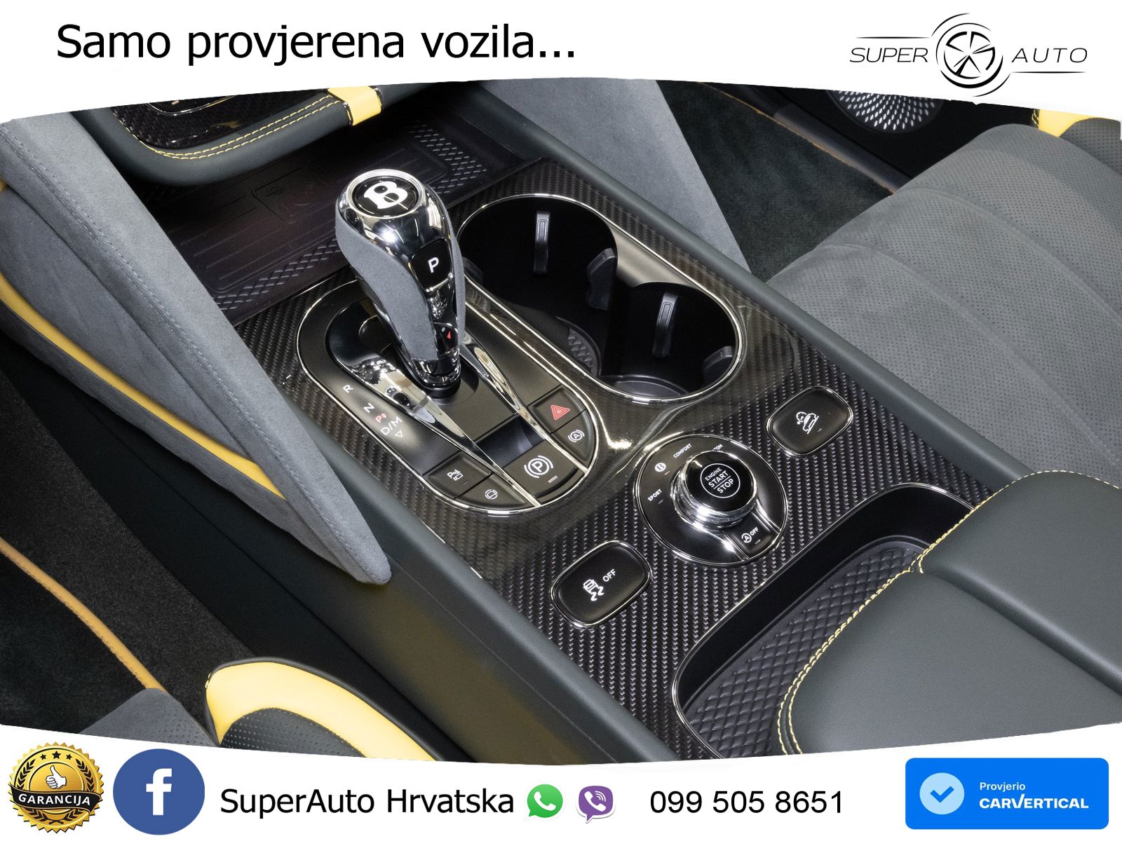 Bentley Bentayga Speed 4.0 V8 (650 KS) AWD Automatic ZRAČNI+ACC+GR SJED+KAM+PANO