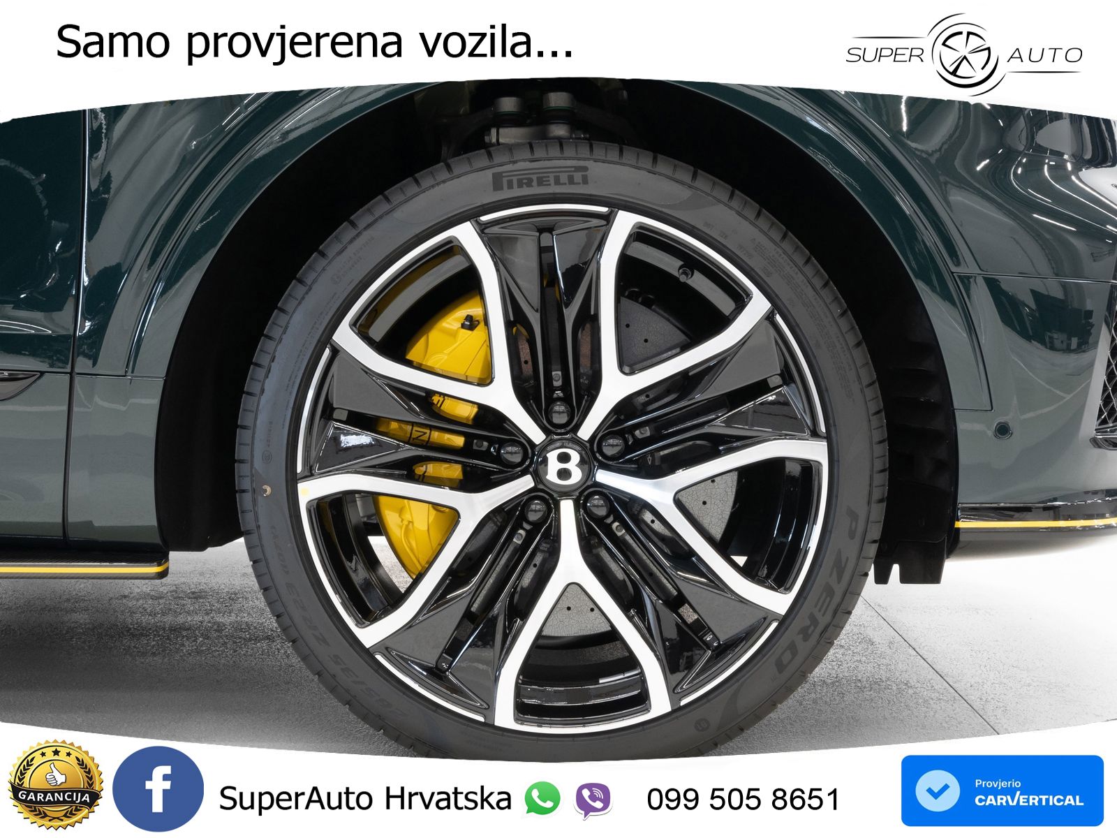 Bentley Bentayga Speed 4.0 V8 (650 KS) AWD Automatic ZRAČNI+ACC+GR SJED+KAM+PANO