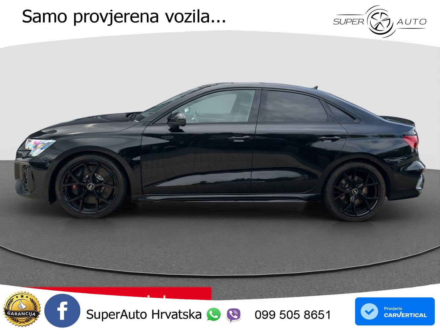 Audi RS3 Sedan 2.5 TFSI (400 KS) quattro S tronic MATRIX+GR SJED+KAM