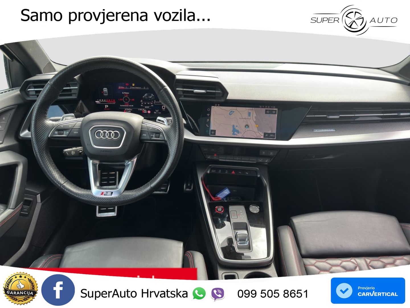 Audi RS3 Sedan 2.5 TFSI (400 KS) quattro S tronic MATRIX+GR SJED+KAM