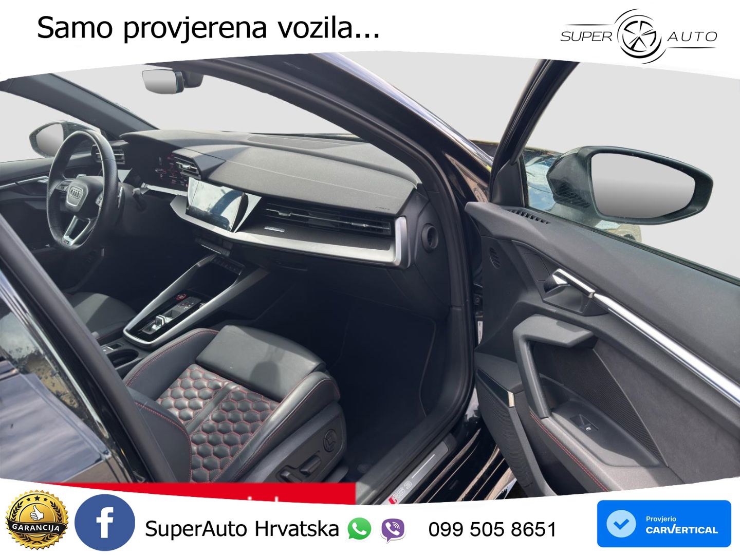 Audi RS3 Sedan 2.5 TFSI (400 KS) quattro S tronic MATRIX+GR SJED+KAM