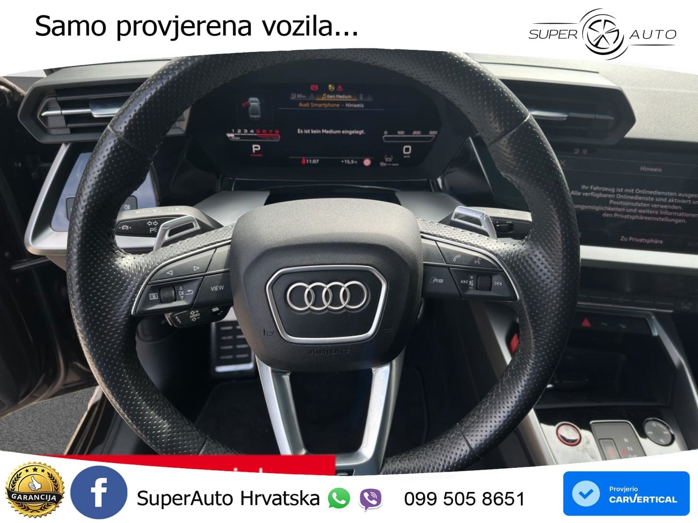 Audi RS3 Sedan 2.5 TFSI (400 KS) quattro S tronic MATRIX+GR SJED+KAM