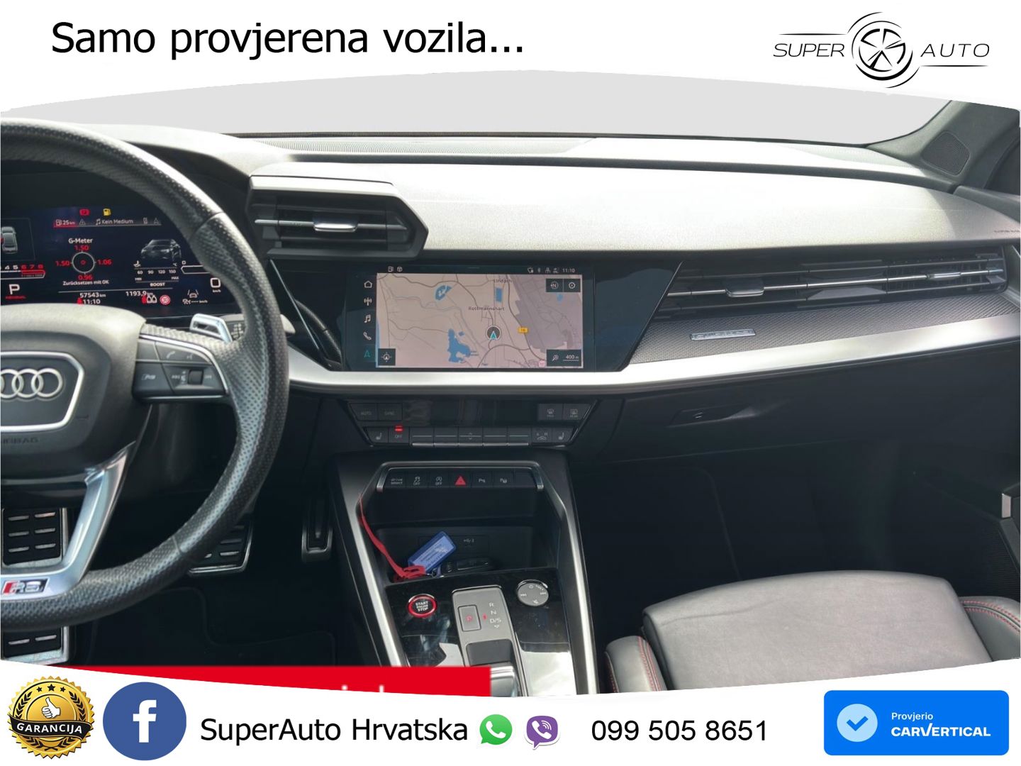 Audi RS3 Sedan 2.5 TFSI (400 KS) quattro S tronic MATRIX+GR SJED+KAM