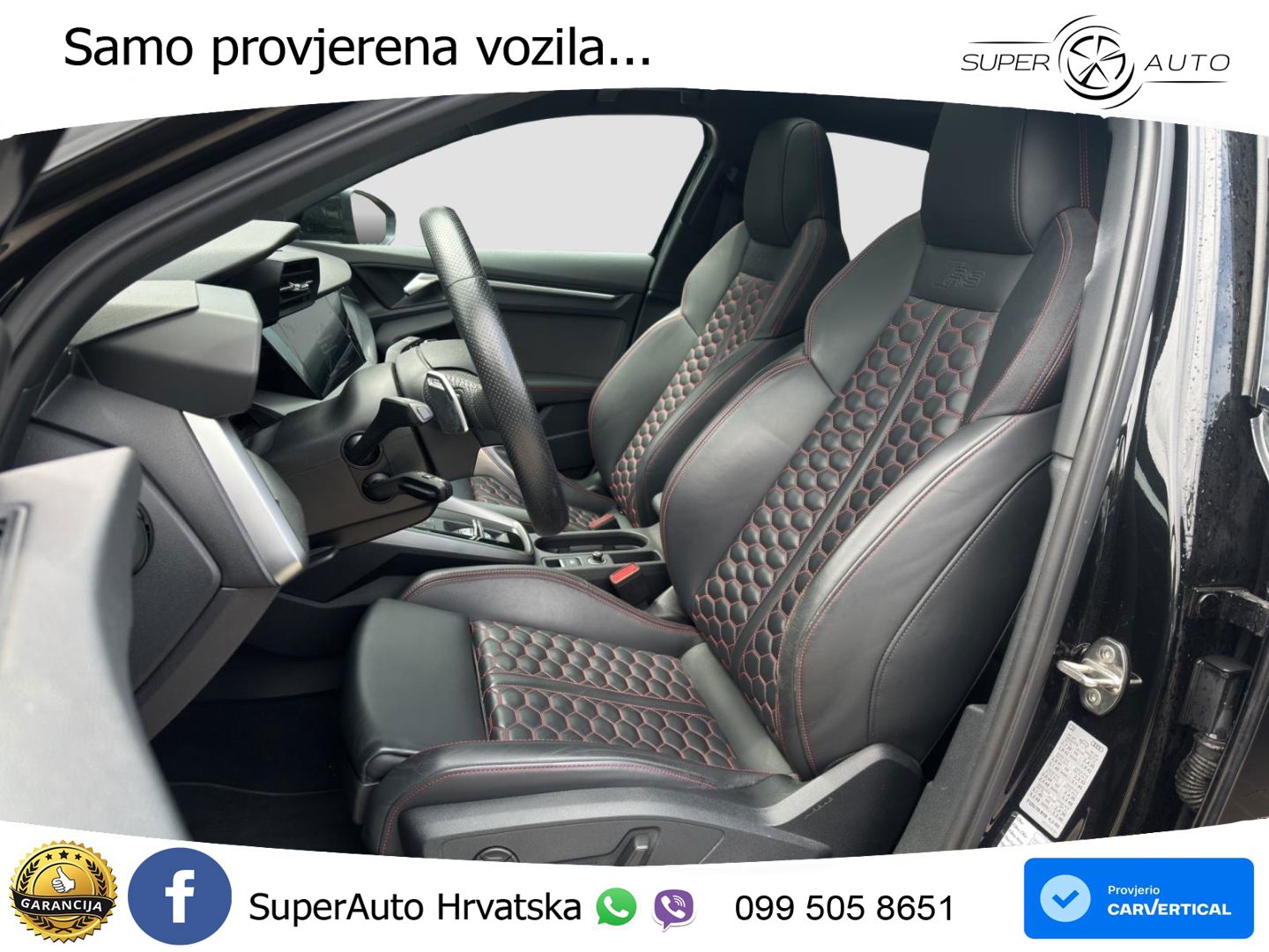 Audi RS3 Sedan 2.5 TFSI (400 KS) quattro S tronic MATRIX+GR SJED+KAM