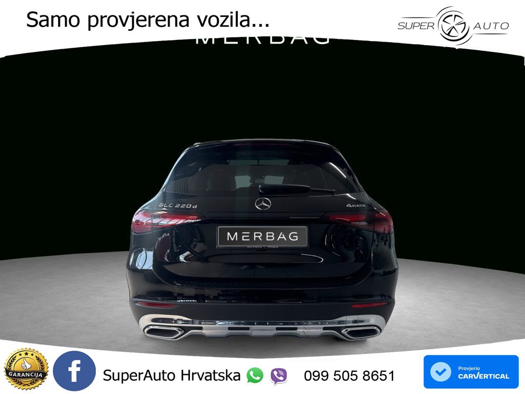 Mercedes GLC 220d (197 KS) 4MATIC 9G-TRONIC Avantgarde LED+GR SJED+ACC