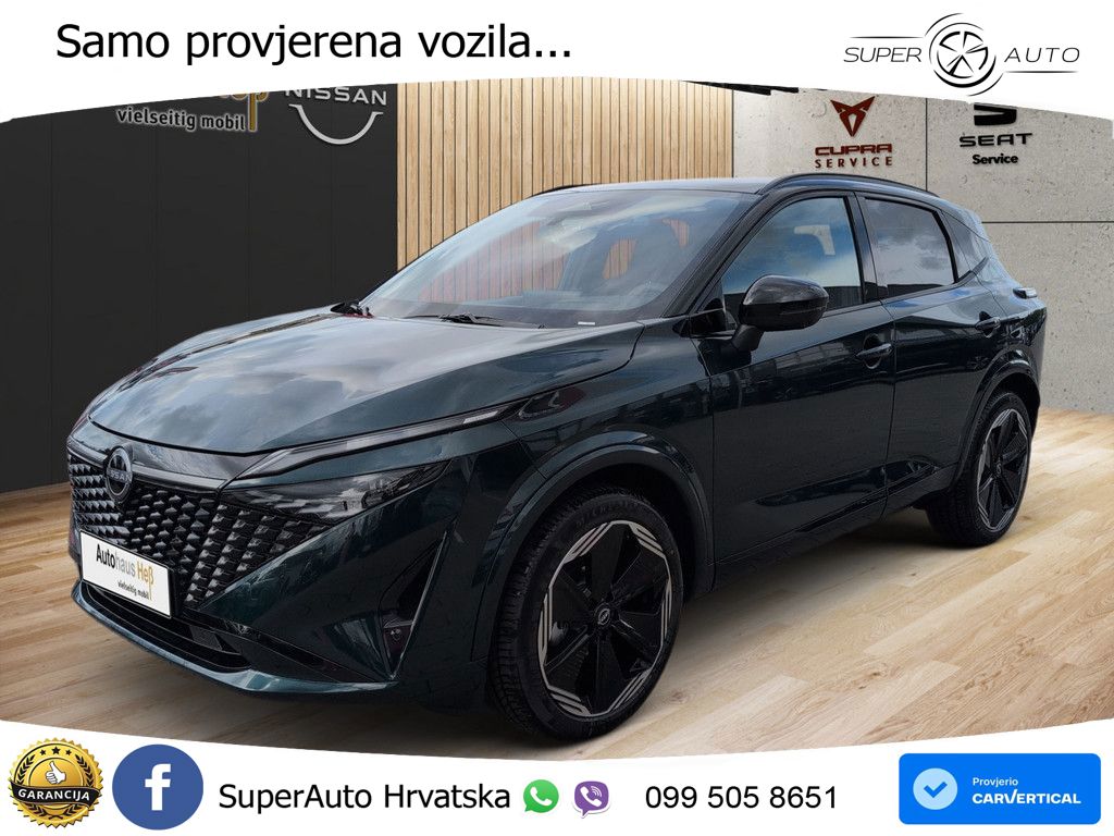 Nissan Qashqai 1.3 DIG-T (158 KS) Xtronic N-Design LED+GR SJED+ACC