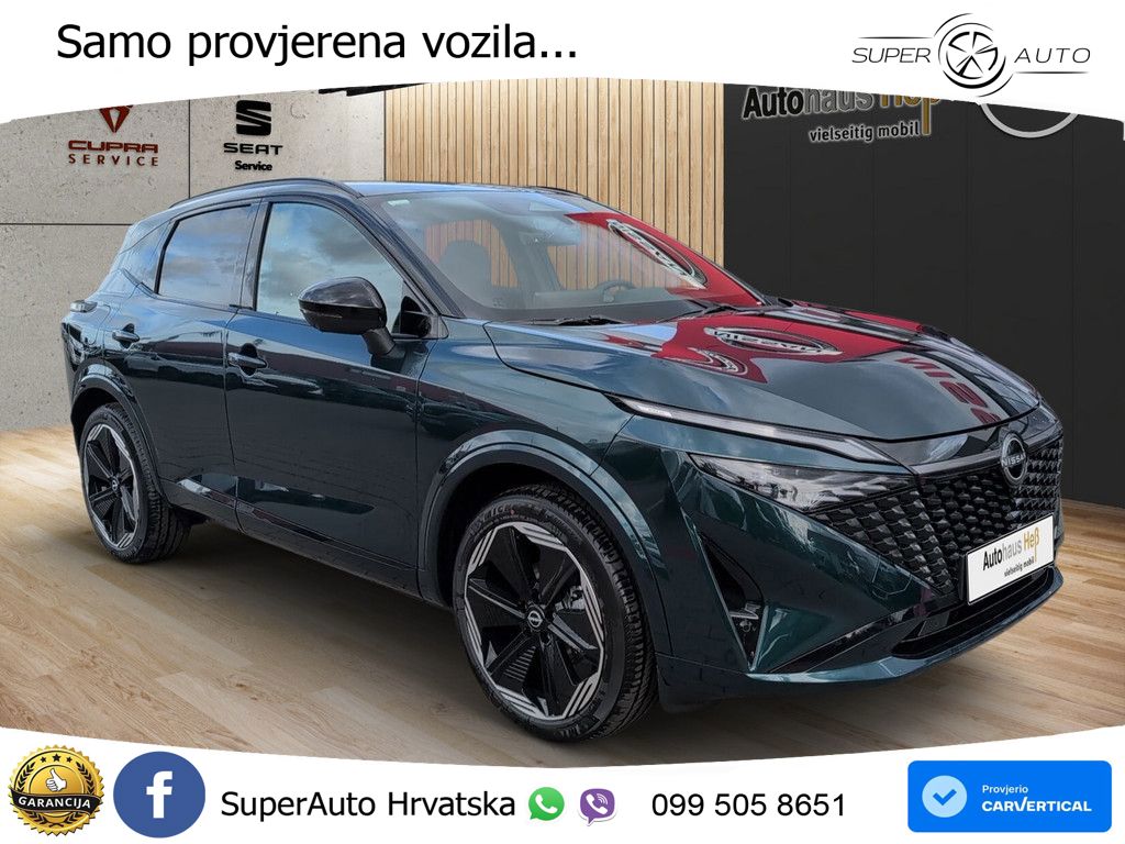 Nissan Qashqai 1.3 DIG-T (158 KS) Xtronic N-Design LED+GR SJED+ACC