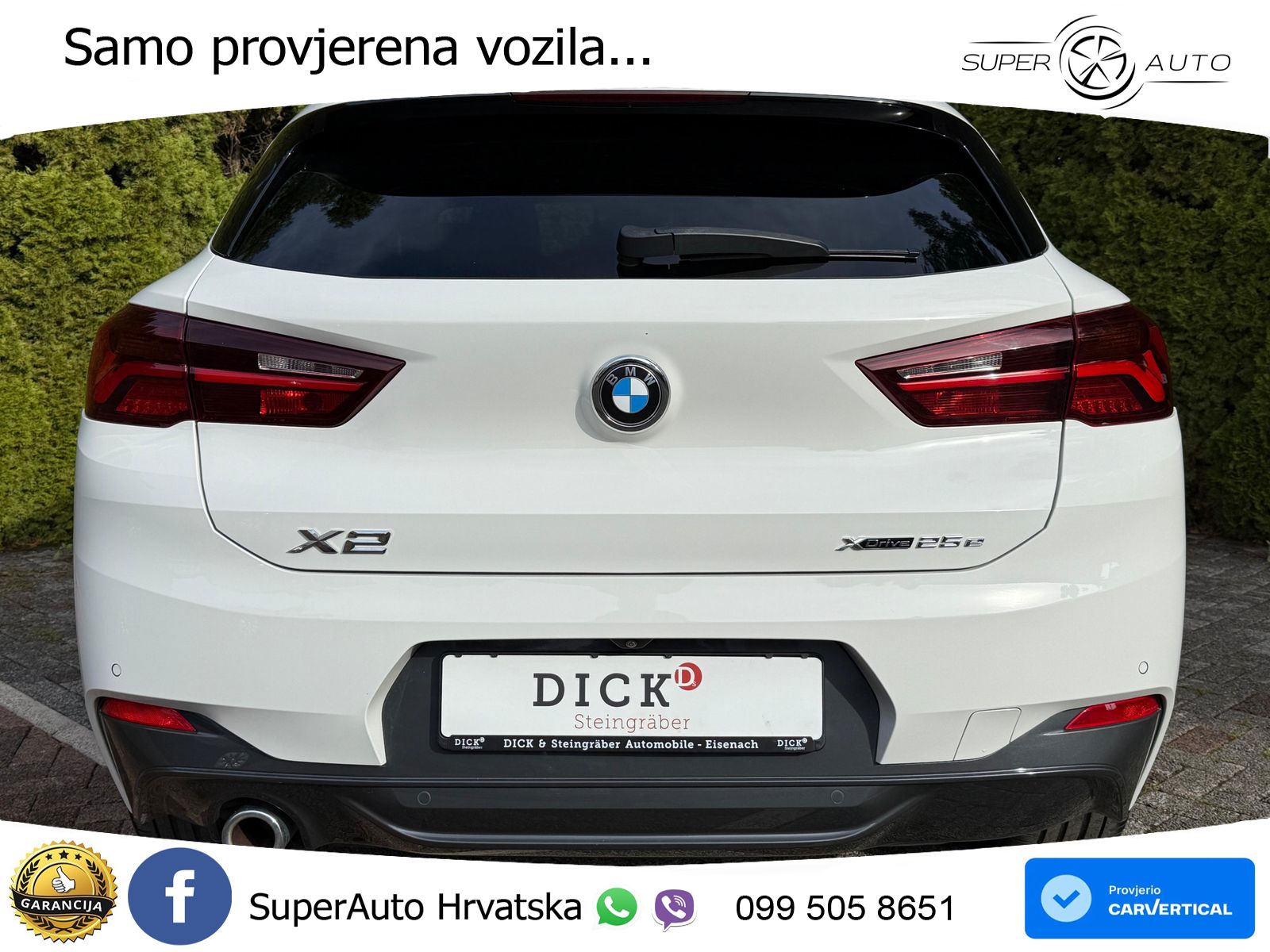 BMW X2 xDrive25e Steptronic M Sport