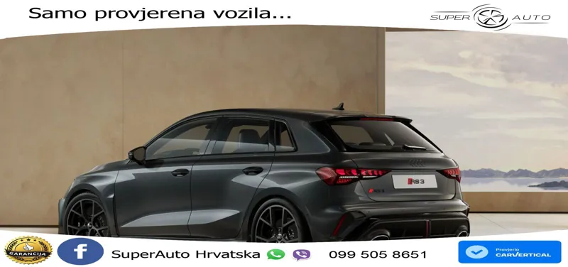Audi RS3 Sedan 2.5 TFSI (400 KS) quattro S tronic LED+GR SJED+ACC