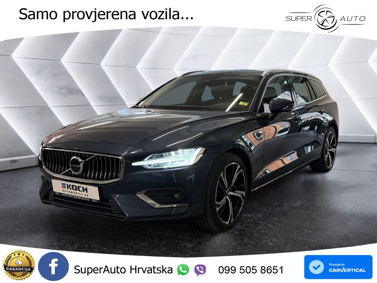 Volvo V60 2.0 B4 Diesel Geartronic LED+GR SJED+ACC