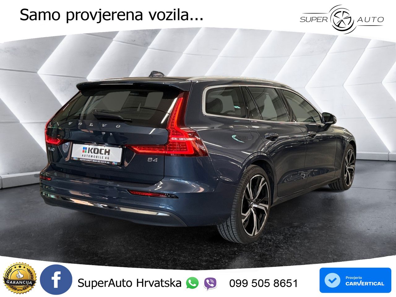 Volvo V60 2.0 B4 Diesel Geartronic LED+GR SJED+ACC