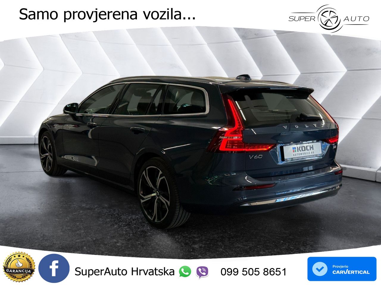 Volvo V60 2.0 B4 Diesel Geartronic LED+GR SJED+ACC
