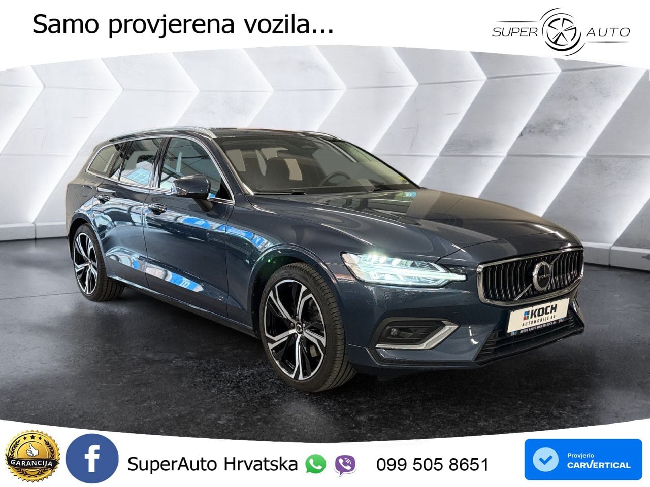 Volvo V60 2.0 B4 Diesel Geartronic LED+GR SJED+ACC