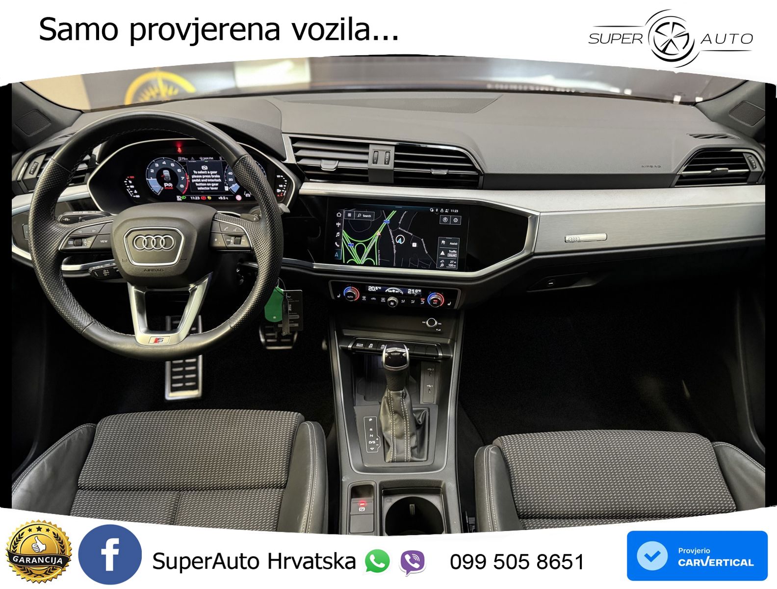 Audi Q3 II Sportback 35 TFSI (150 KS) S tronic S line LED+GR SJED+ACC
