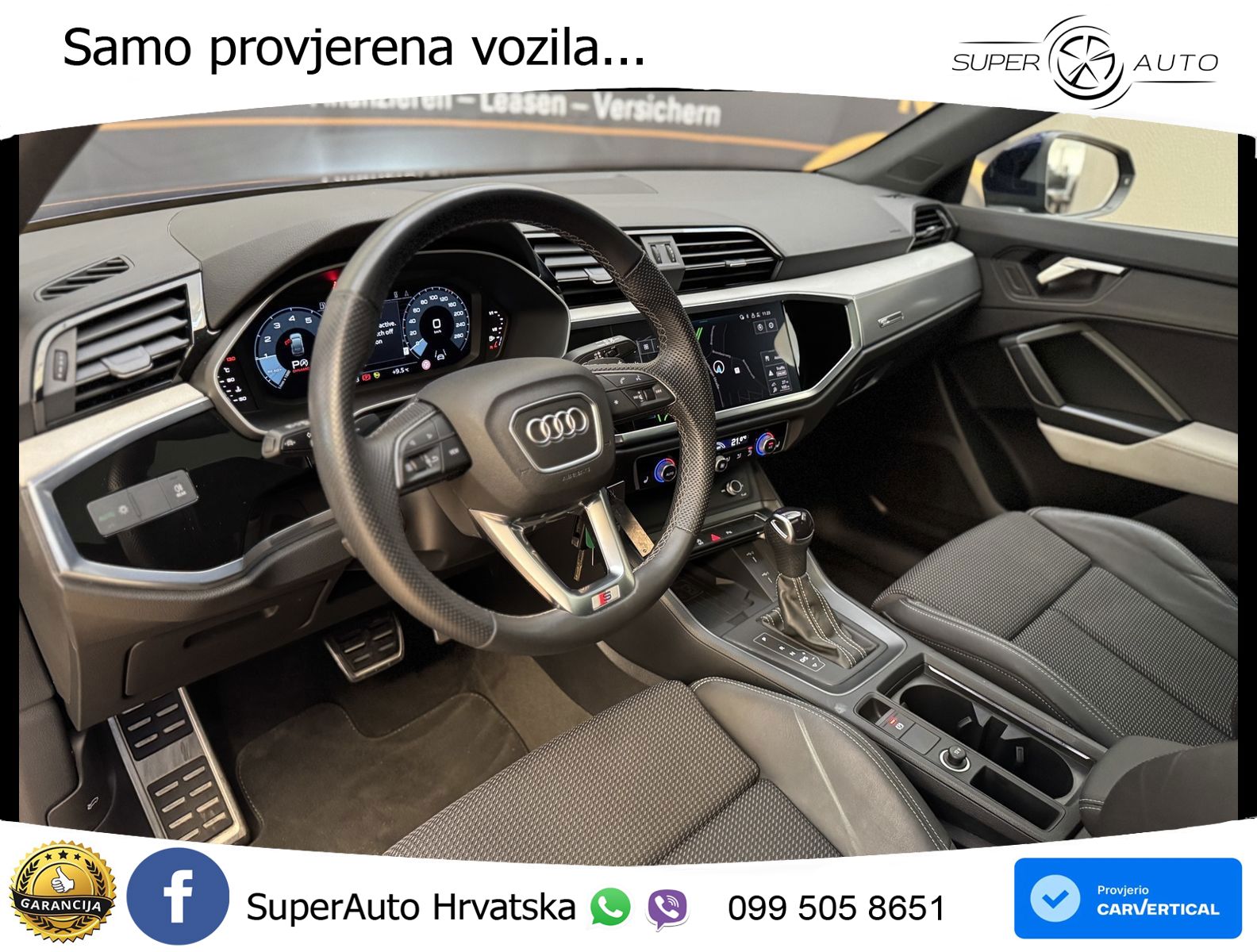 Audi Q3 II Sportback 35 TFSI (150 KS) S tronic S line LED+GR SJED+ACC