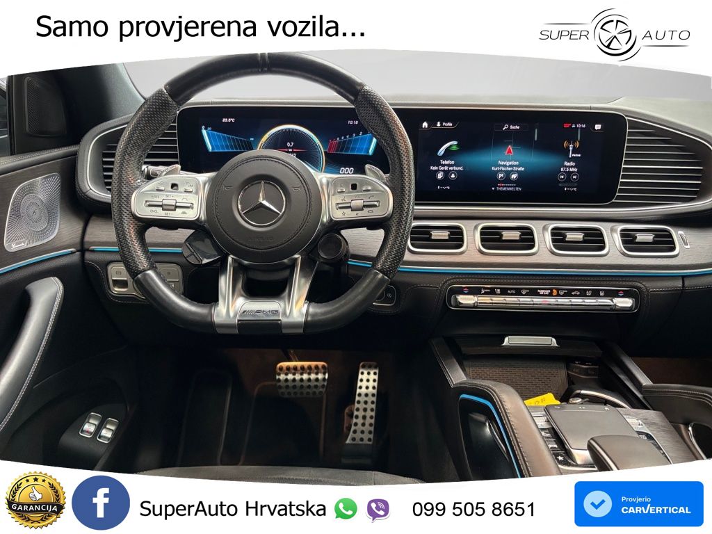 Mercedes AMG GLE Coupe 53 (435 KS) EQ Boost 4MATIC+ AMG SPEEDSHIFT TCT 9G ACC+HEAD+4xGR SJED+360+PANO