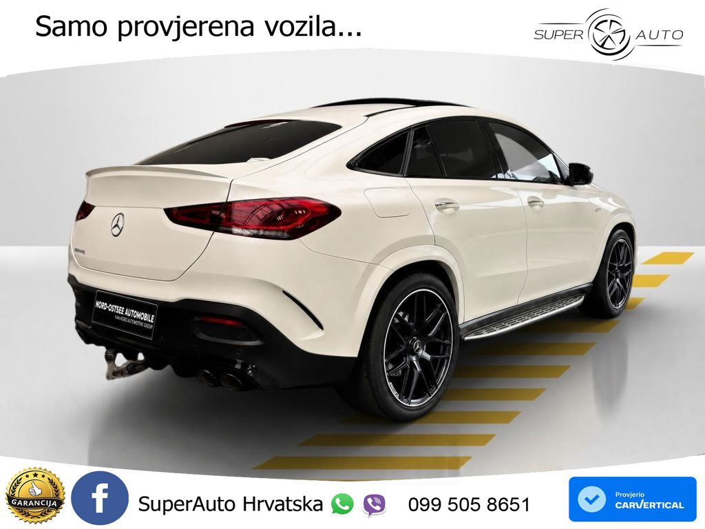 Mercedes AMG GLE Coupe 53 (435 KS) EQ Boost 4MATIC+ AMG SPEEDSHIFT TCT 9G ACC+HEAD+4xGR SJED+360+PANO