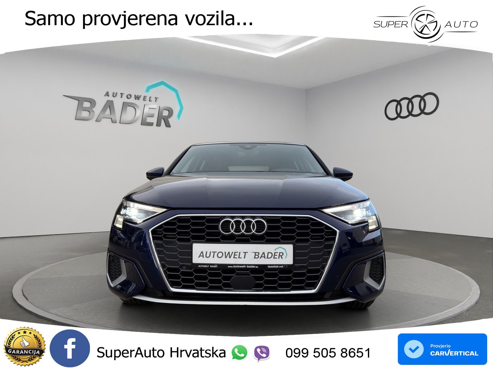Audi A3 35 TDI (150 KS) S tronic advanced MATRIX+GR SJED+KAM