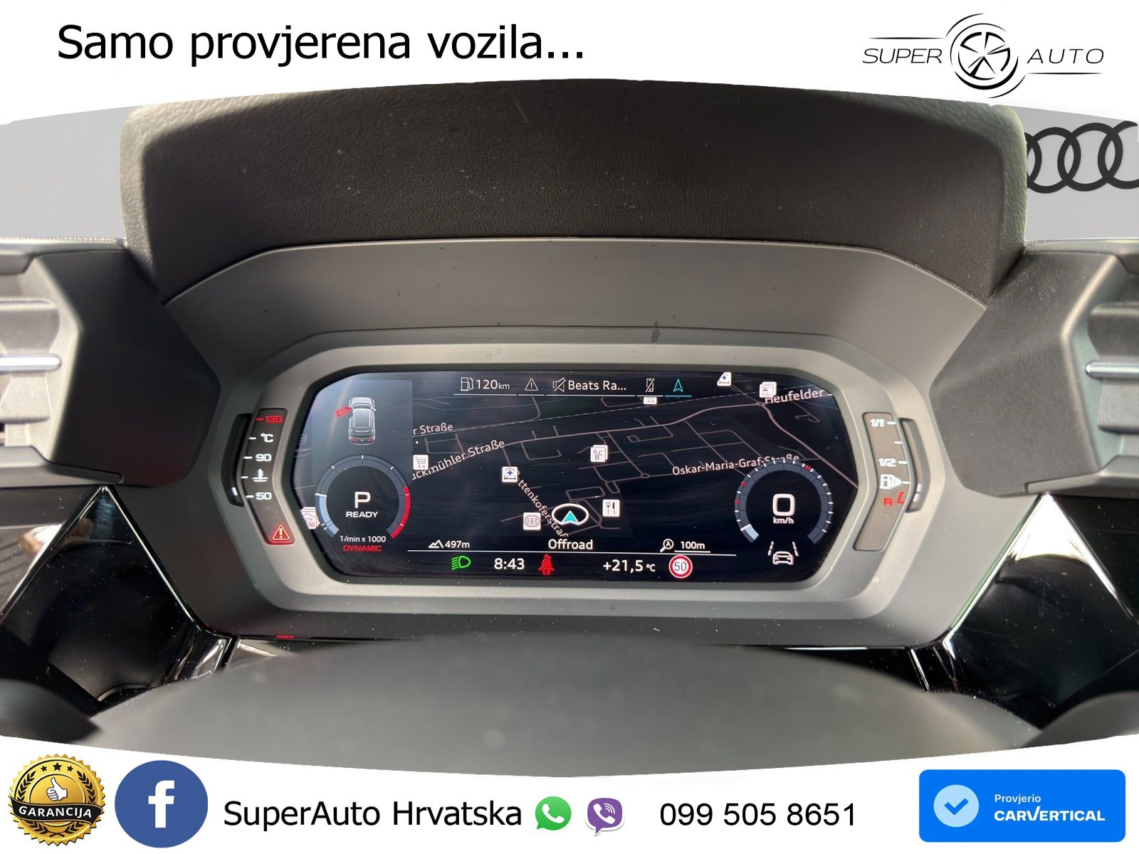 Audi A3 35 TDI (150 KS) S tronic advanced MATRIX+GR SJED+KAM