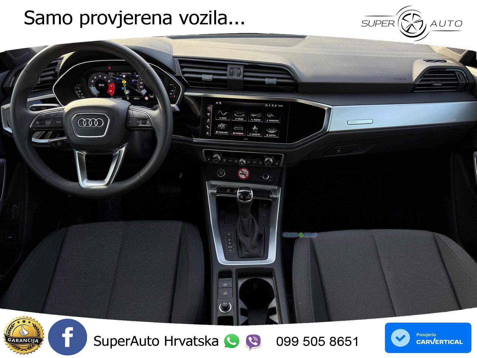 Audi Q3 35 TFSI (150 KS) S tronic advanced LED+GR SJED+ACC