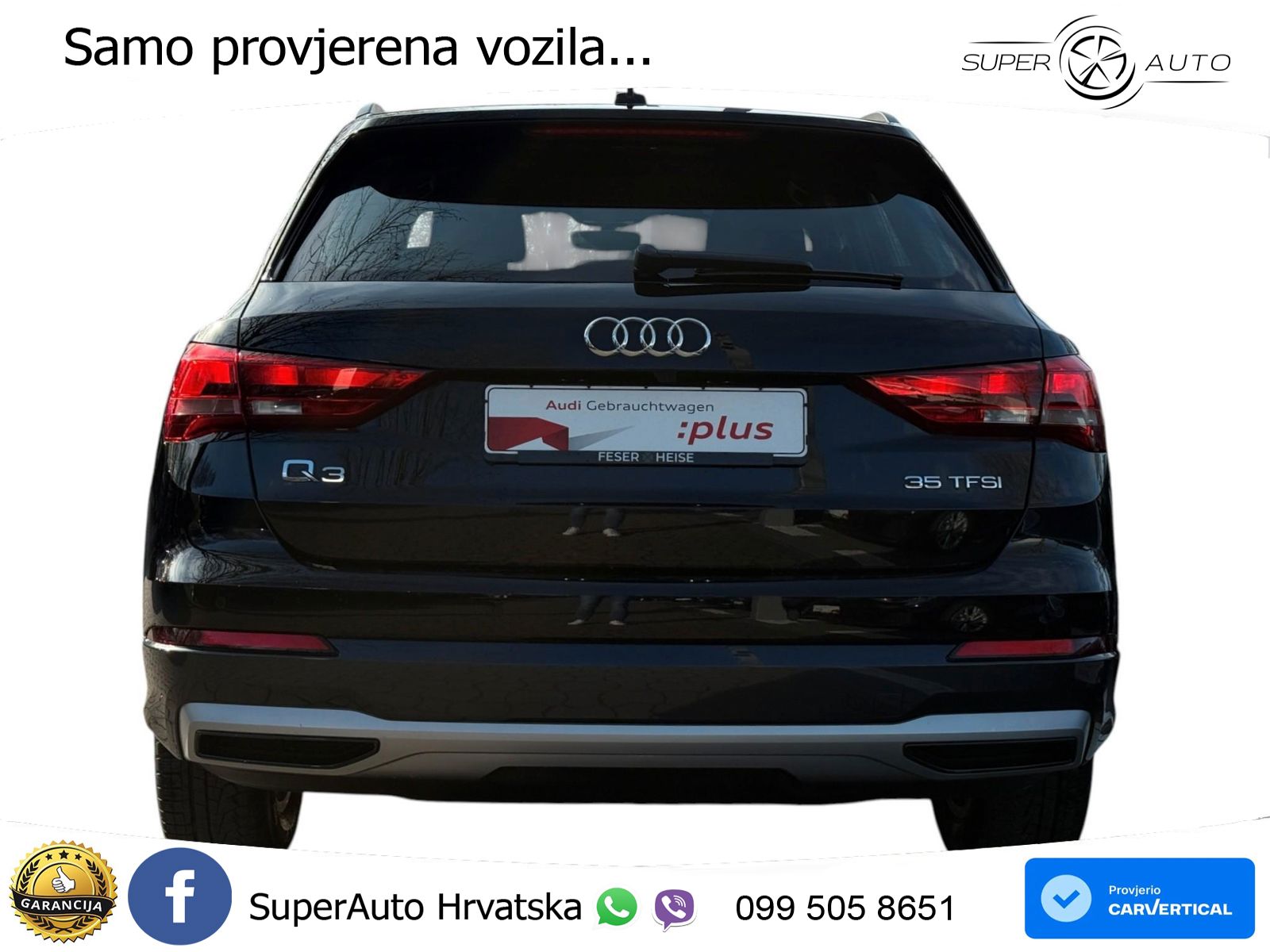 Audi Q3 35 TFSI (150 KS) S tronic advanced LED+GR SJED+ACC