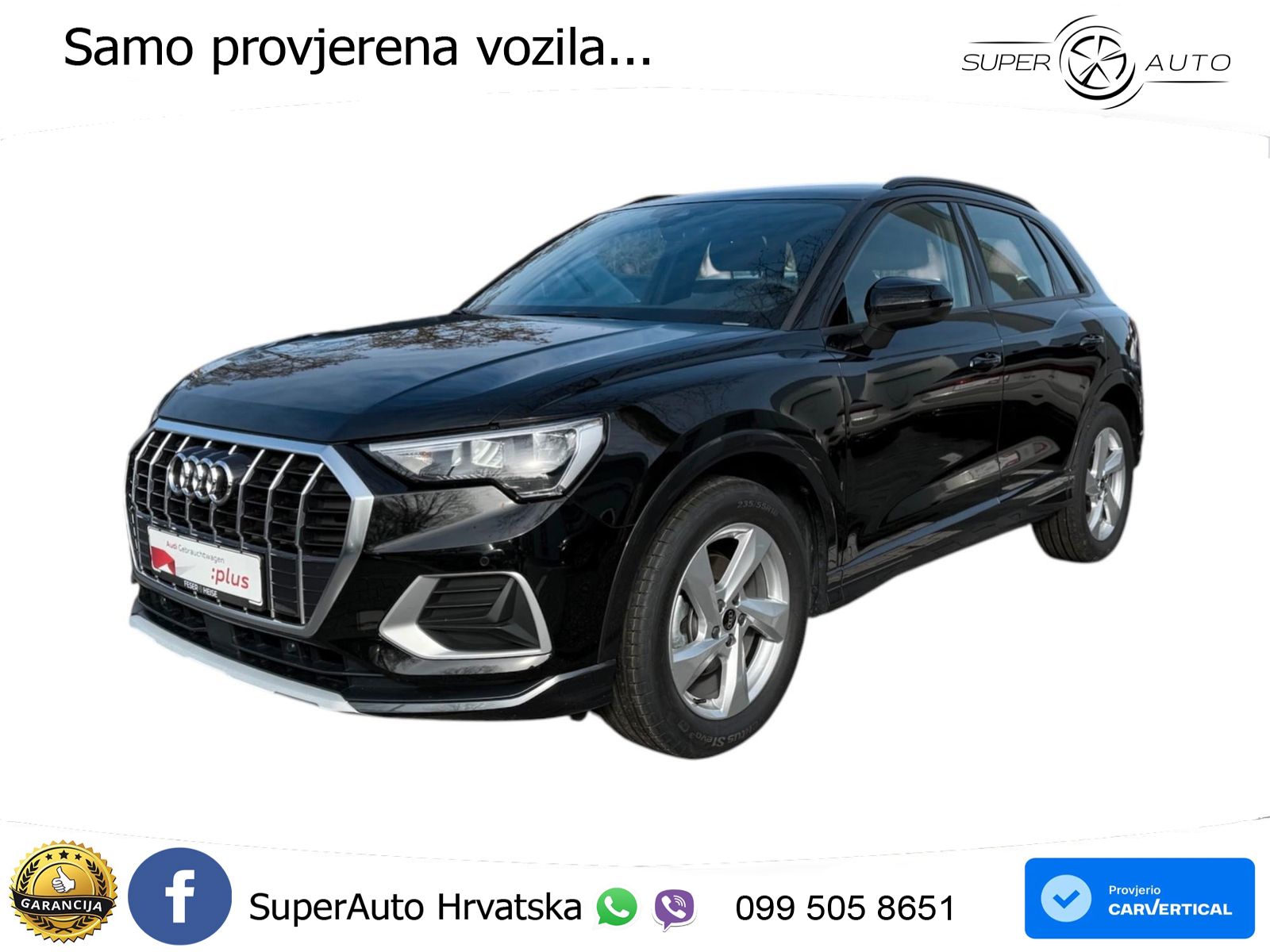 Audi Q3 35 TFSI (150 KS) S tronic advanced LED+GR SJED+ACC