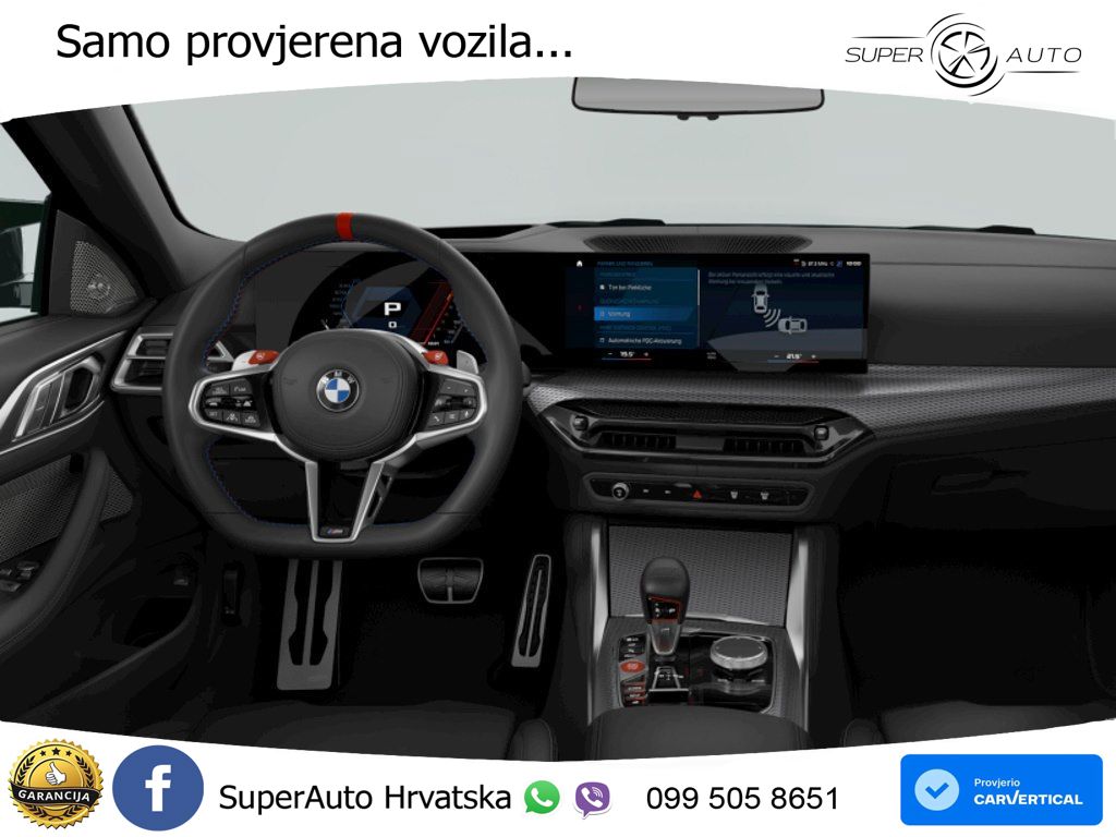 BMW M4 Competition 3.0 (530 KS) xDrive Steptronic LED+GR SJED+ACC